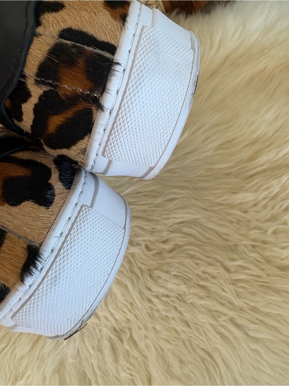 Axel Arigato Leopard Print Low-Top Sneakers - Brown/Black - Picture 3 of 7